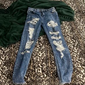 Dark wash, American Eagle jeans